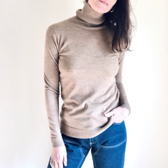 Merino wool Pendleton turtleneck sweater - Picture 2 of 9